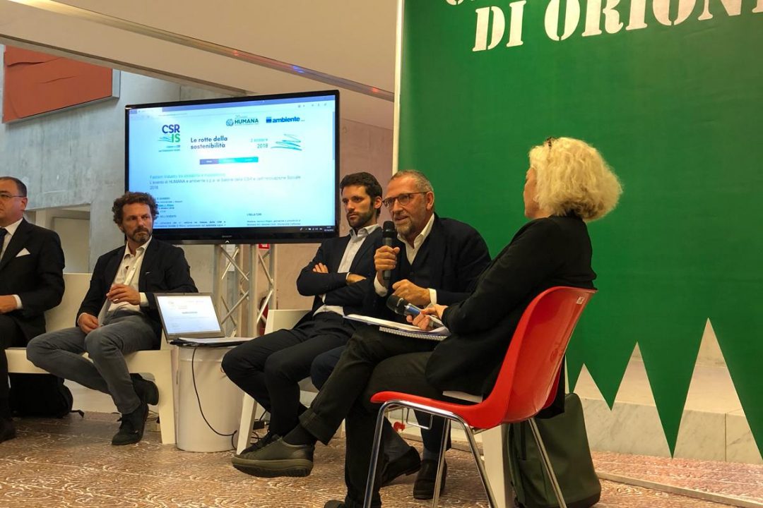 Circolarità e trasparenza nel settore moda, ambiente spa al salone CSR 2018