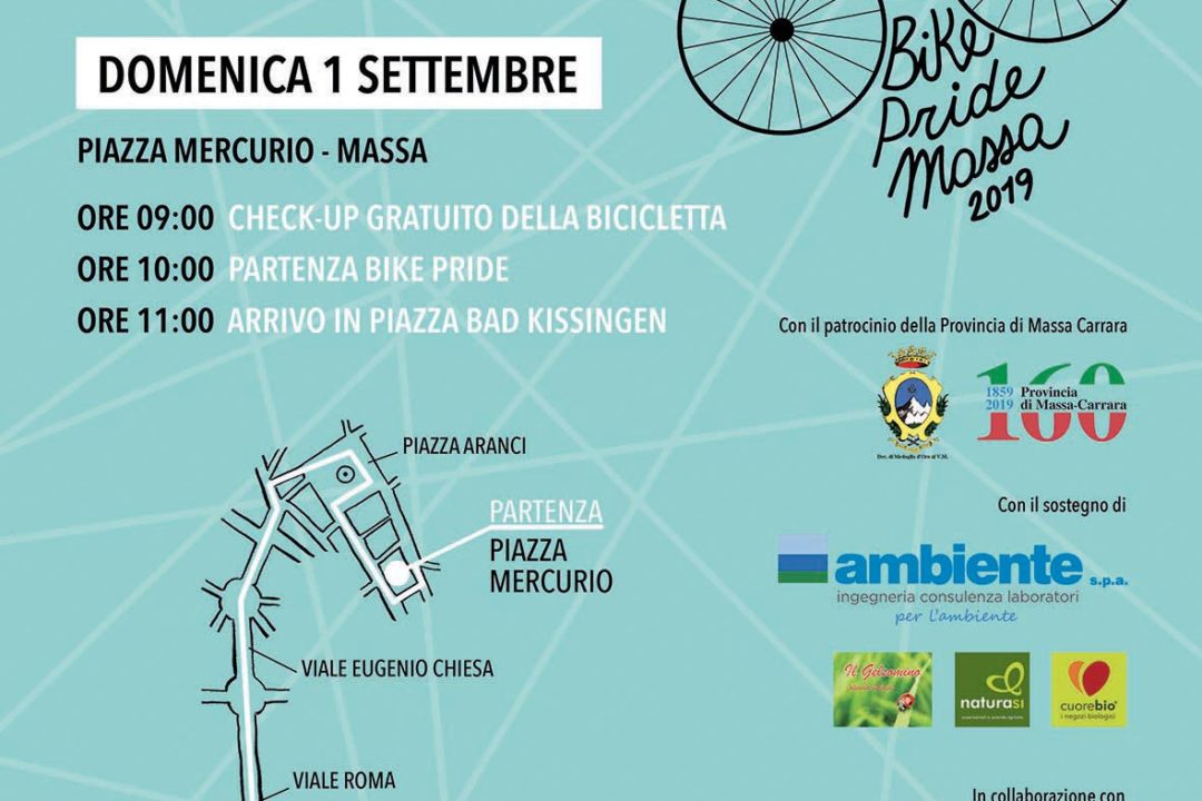 ambiente spa sostiene il Bike Pride 2019 di Massa